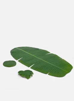 4.5in Long Banana Leaf Coaster