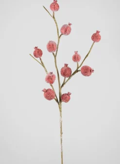 27in Long Beaded Pomegranate Spray