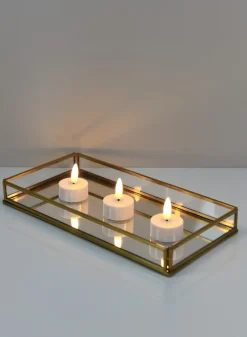 10in Long Bijoux Glass Tray