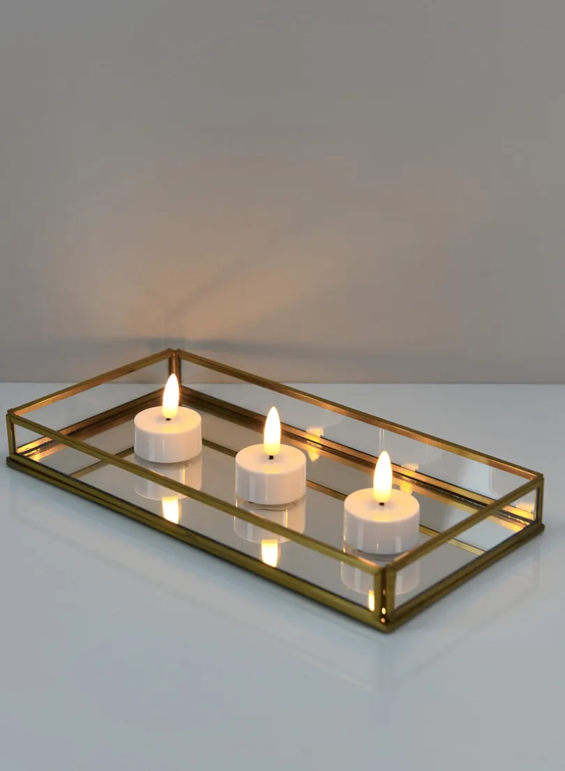 10in Long Bijoux Glass Tray
