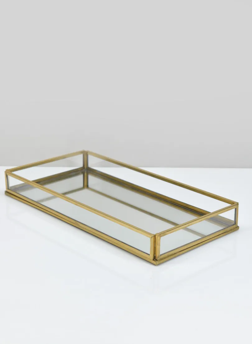 10in Long Bijoux Glass Tray