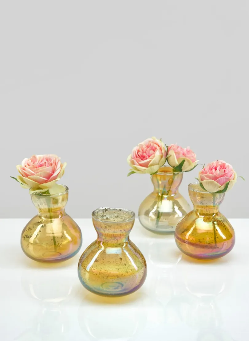 30in Long Blooming Pink Roses Spray