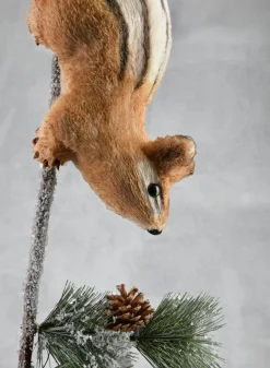28in Long Brown Squirrel Branch