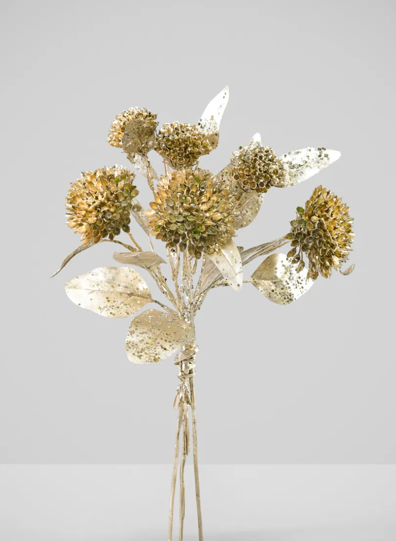 14in Long Champagne Flower Spray, Case of 12