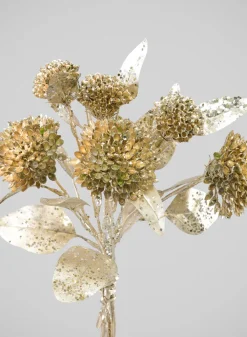 14in Long Champagne Flower Spray, Case of 12