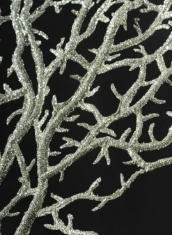 24in Long Champagne Glitter Coral Pick, Case of 12