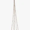 40in Long Champagne Gold Beaded Multi-string Garland, Case of 12