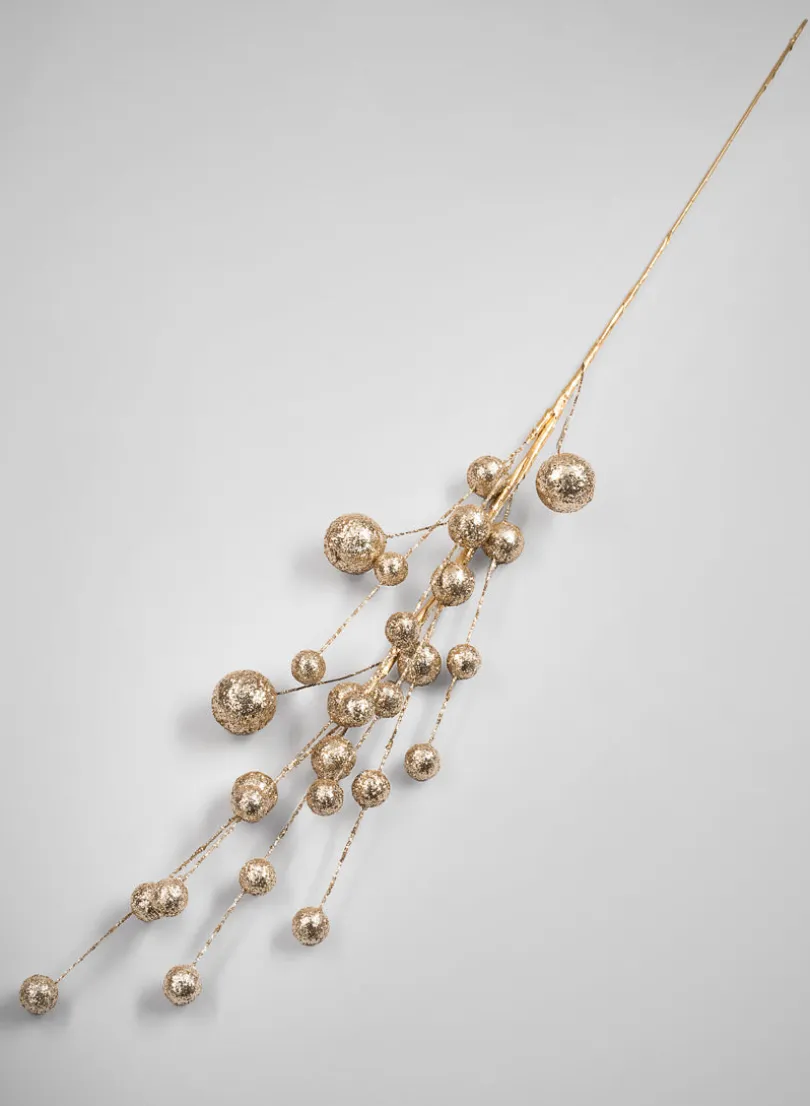 30in Long Champagne Mini Ball Pick, Case of 12