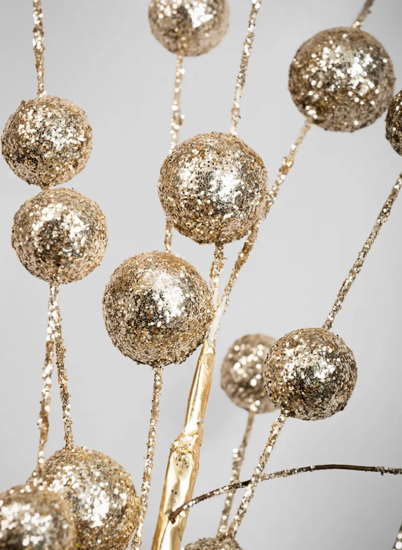30in Long Champagne Mini Ball Pick, Case of 12