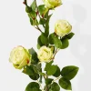 38in Long Cream Hui Rose Spray
