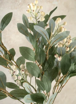 34in Long Evergreen White Berry Pick, Case of 6