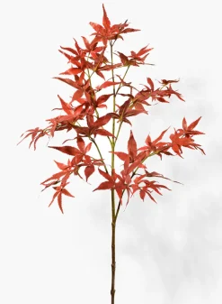 34in Long Fall Japanese Maple Leaf Branch