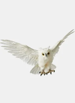 18in Long Flying White Owl