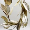 47in Long Gold Magnolia Leaf Garland, Case of 4