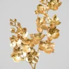 25in Long Gold Phalaenopsis Orchid Spray, Case of 12