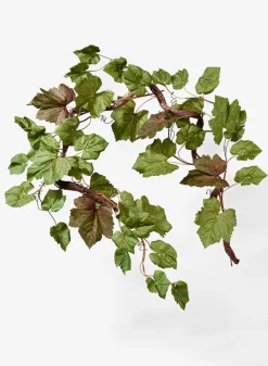 59in Long Grape Leaf Garland, Case of 6