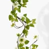 56in Long Green Clematis Garland, Case of 6
