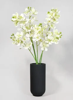 33in Long Green Double Orchid Stem, Case of 12