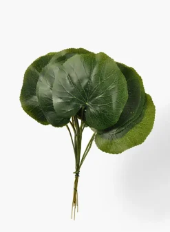 9in Long Green Leaf, Set of 12