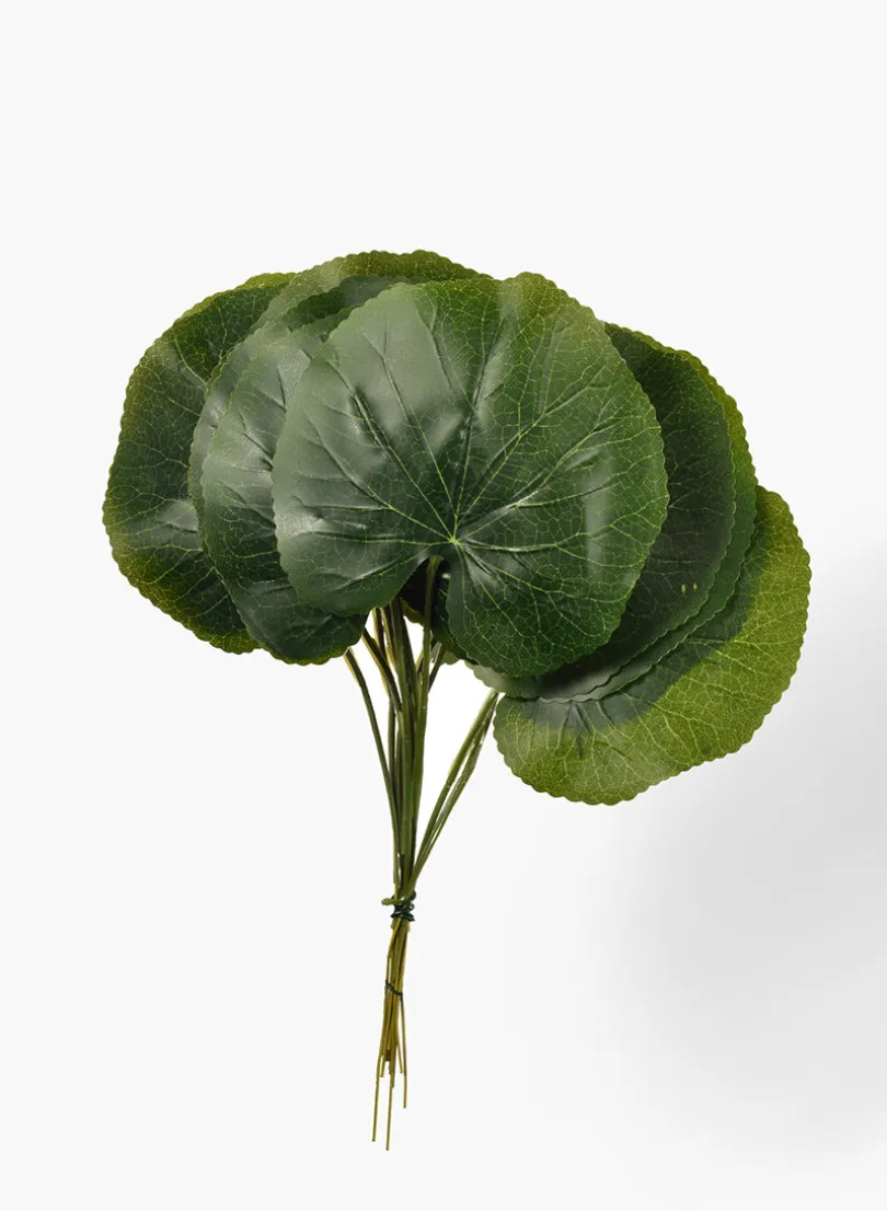 9in Long Green Leaf, Set of 12