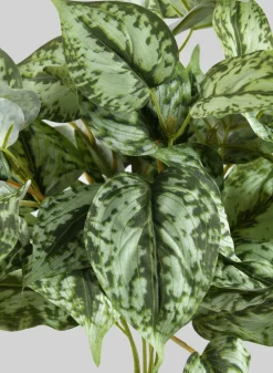 18in Long Green Scindapsus Leaves Bunch, Case of 12