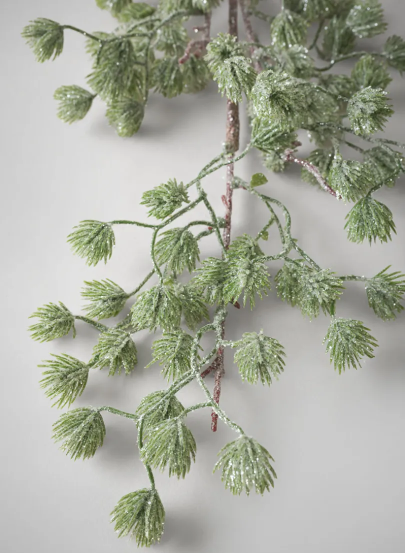 26in Long Ice Flocked Pine Pick, Case of 12