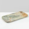 9.5in Long Jaipur Forest Brown Marble Tray