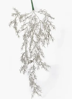 31in Long Light Champagne Glitter Pine Branch