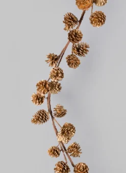 68in Long Mini Pinecones Garland, Case of 6