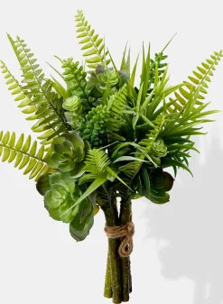 12in Long Mixed Succulent Bouquet
