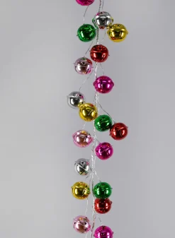 62in Long Multicolor Jingle Bell Garland