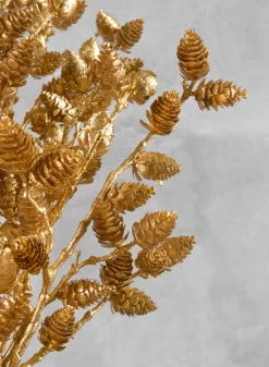 24in Long Pinecone Bundle x 3 Branches, Case of 12