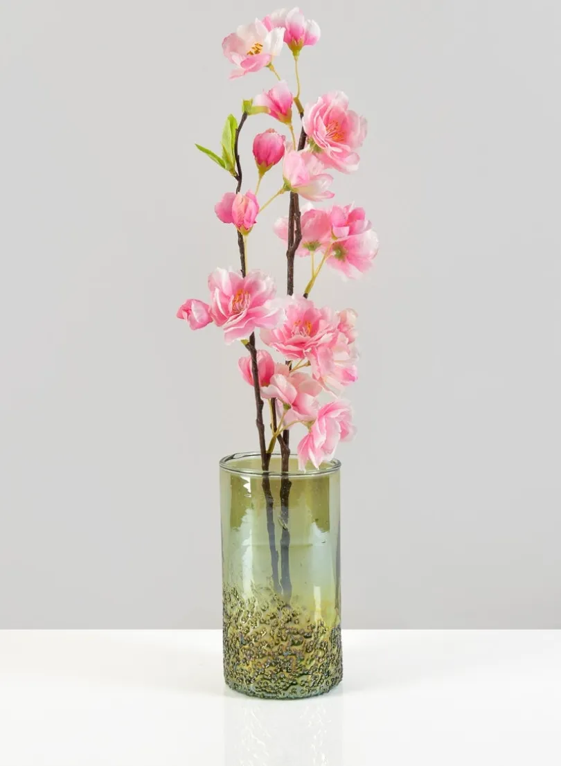 41in Long Pink Cherry Blossom Branch, Case of 12