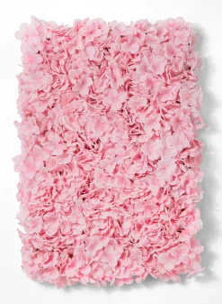 28in Long Pink Hydrangea Flower Block, Case of 4