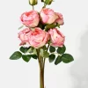24in Long Pink Roses Bouquet, Case of 12