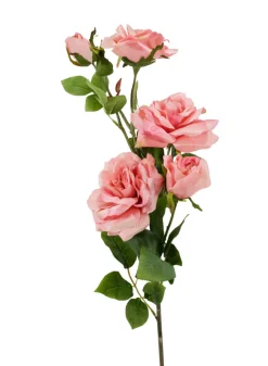 38in Long Pink Rose Spray, Case of 12