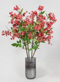 32in Long Pink Spring Blossom Branch, Case of 12