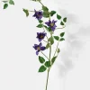 48in Long Purple Clematis Spray, Case of 12