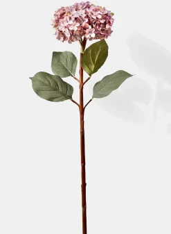 34in Long Purple Hydrangea, Case of 6