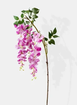 57in Long Purple Wisteria Spray, Case of 12