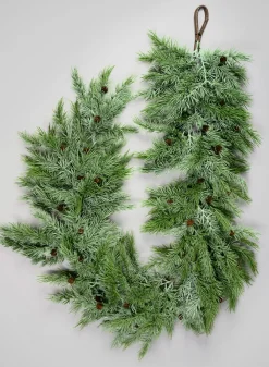 72in Long Real Touch Cliff Pine Garland