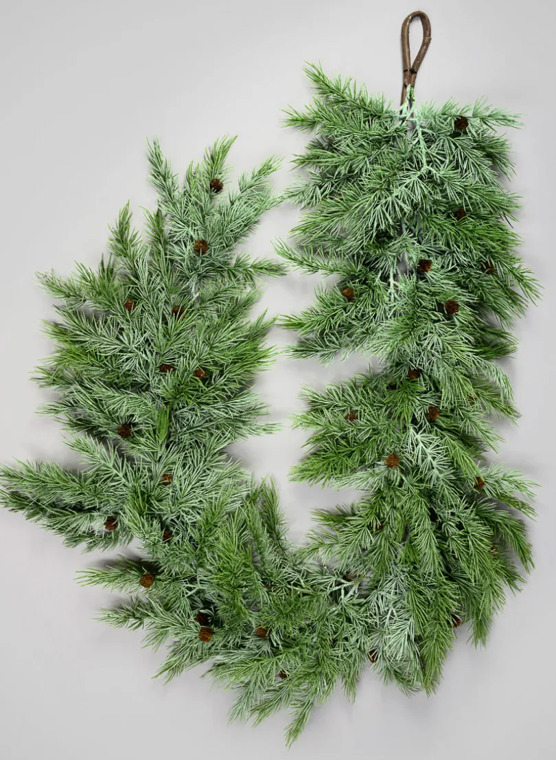 72in Long Real Touch Cliff Pine Garland