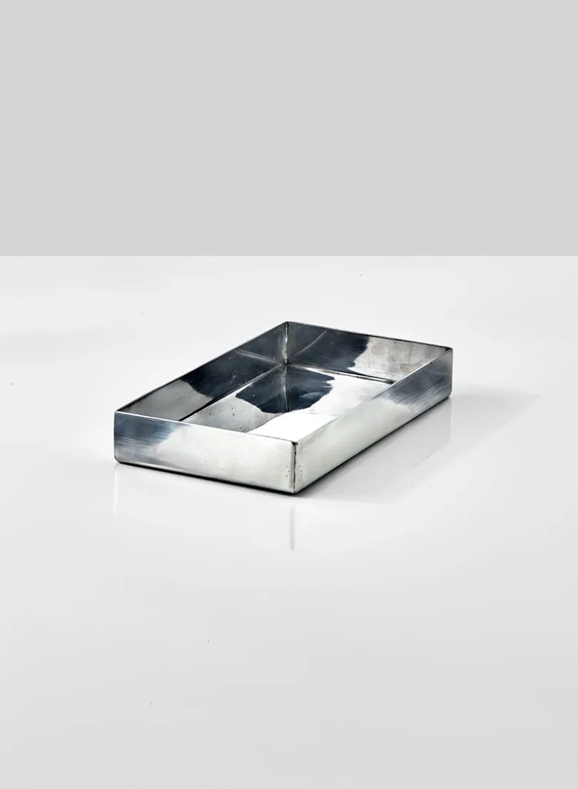 11in Long Rectangular Aluminum Tray