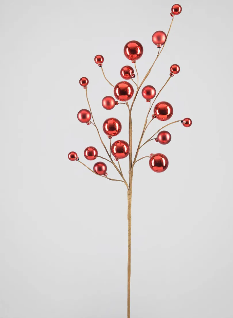 31in Long Red Ball Spray