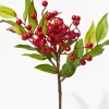 17in Long Red Berry Branch, Case of 12
