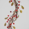 55in Long Red Berry Vine Garland, Case of 6