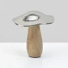 5.5in Long Silver Mushroom, Small