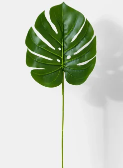21in Long Small Artificial Split Philodendron Leaf, Case of 24