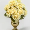 21in Long Small Cream Hydrangea Bush, Case of 12