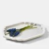 12in Long Taj Mahal White Marble Tray